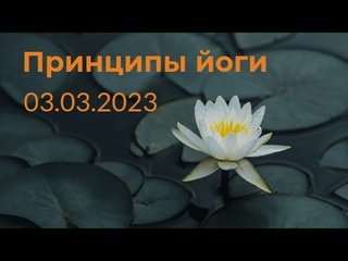 Первый и второй принцип йоги. г