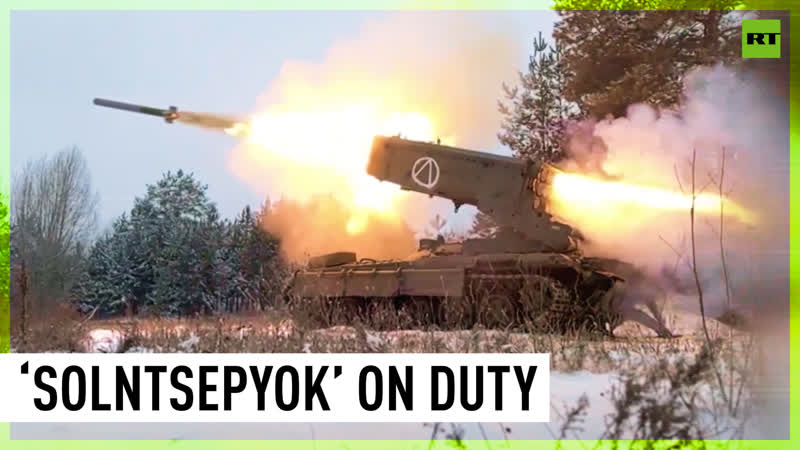 RT follows crew of Russian heavy flamethrower