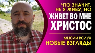 Уже не я живу, а живёт во мне Христос. Как это понимать Какие признаки возросшего Христа в нас