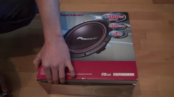Мега обзор сабвуфера Pioneer TS W304
