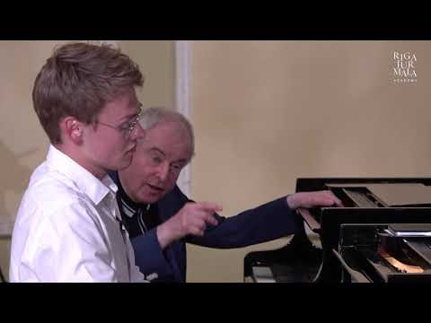 Piano masterclass with András Schiff and student Kasparas