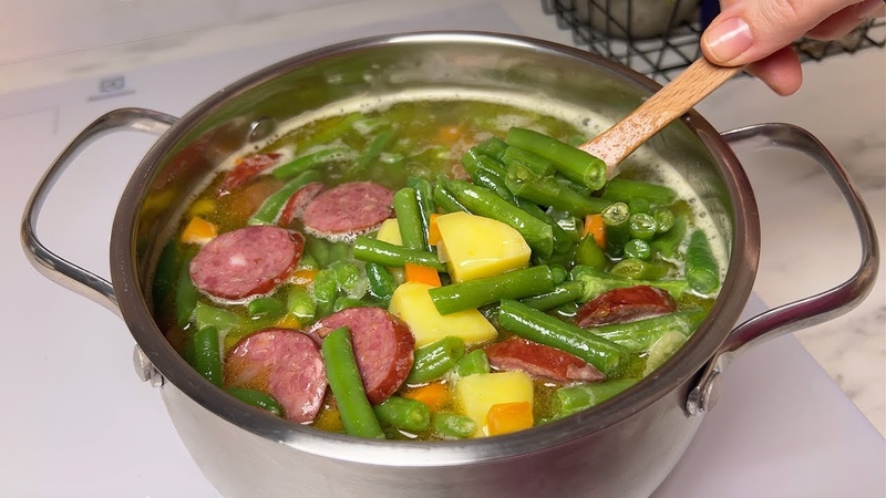 My friend from Germany gave me a wonderful soup recipe We eat and want