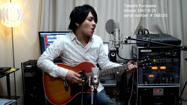 Please Please Me The Beatles 古澤剛 Takeshi Furusawa Gibson 1967 B 25 ギブソン