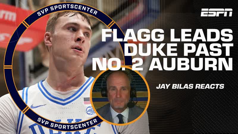 Cooper Flagg is a special player Jay Bilas reacts to Auburn vs. Duke, SC with