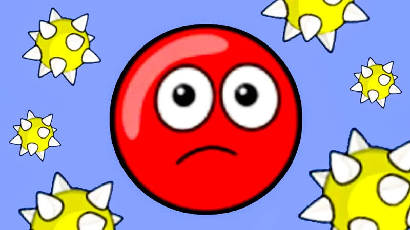 Приключения красного шарика RED BALL 6 КРАСНЫЙ ШАРИК. Часть 2.