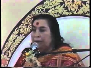 Shri Mataji Nirmala Devi at Shivaratri Puja 03 03 1996 Sydney, Australia