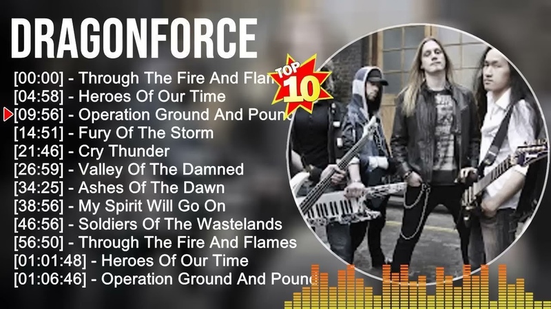 D r a g o n f o r c e Greatest Hits Rock Music Top 200 Rock Artists of All