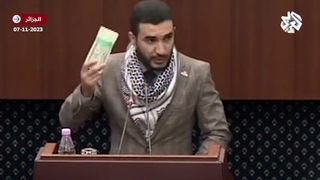برلماني جزائري يتبرع لكتائب القسام لتجهيز صواريخ الياسين ويوجه رسالة إلى “أبو عبيدة“