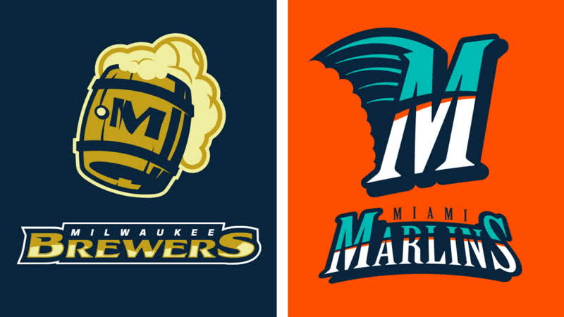 NL, , MIL Brewers MIA Marlins (3,