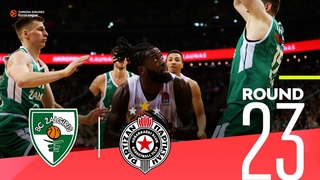 Partizan takes huge win in Kaunas! | Round 23, Highlights | Turkish Airlines EuroLeague
