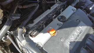 Раскоксовка HONDA СR-V средством GREENOL REANIMATOR PRO (Реаниматор ПРО) и очистка впуска форсункой