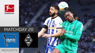 Hertha BSC - Borussia M'gladbach 4-1 | Highlights | Matchday 20  Bundesliga 2022/23