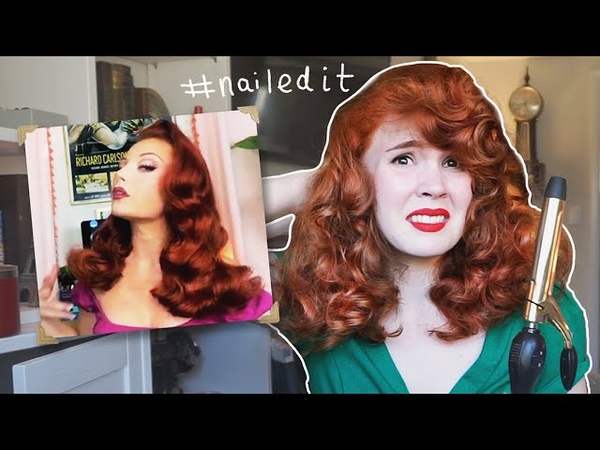 I Tried Following a Pinup Hair