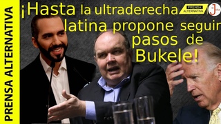 Es un Neoliberal, pero se derrite por Bukele!!!!!