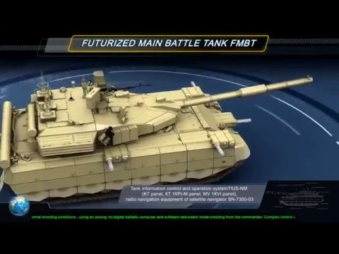 Украина представила танк FMBT пятого