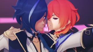 (MMD Genshin  Impact) Trouble Maker (Kaeya/Diluc) 2K