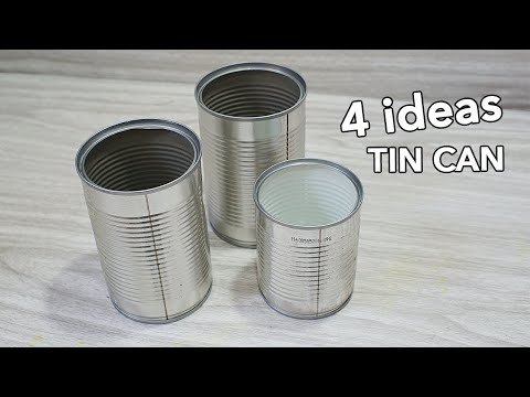 4 Very easy I Made A Very Nice Idea With Tin