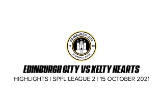 Edinburgh City vs Kelty Hearts | Highlights | 15 October 2021