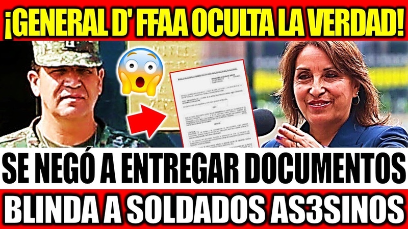 JEFE D LAS FUERZAS ARMADAS SE NIEGA A ENTREGAR DOCUMENTOS VITALES PARA INVESTIGACIÓ N CONTRA