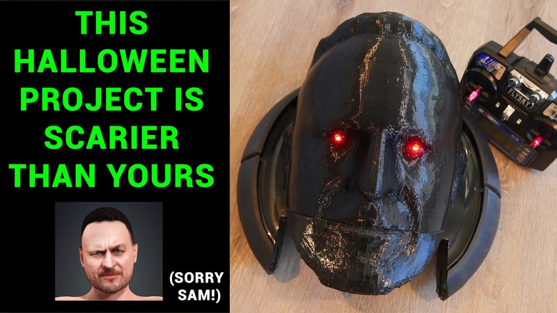 I turned an old robot vacuum cleaner into an RC robot
