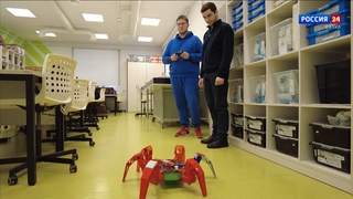 В детском технопарке «Кванториум» разрабатывают уникальные проекты (ГТРК Вятка)
