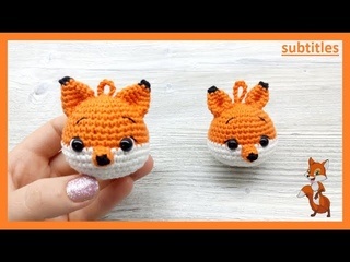 Amigurumi Tilki Anahtarlık/Amigurumi Fox Keychain /Amigurumi Crochet Fox