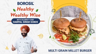Multigrain millet burger |    | Chef Harpal Singh