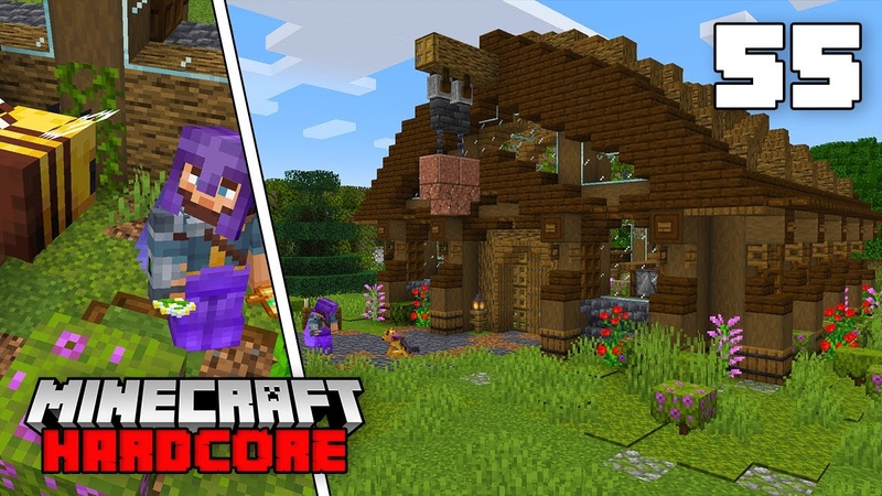 Minecraft Hardcore Lets Play Fully Automatic Honey Comb