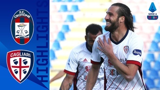 Crotone 0-2 Cagliari | Cagliari end winless run with victory at Crotone! | Serie A TIM