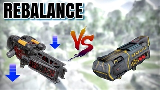 WR Incinerator (after nerf) VS Avalanche - Damage Comparison | War Robots Test Server