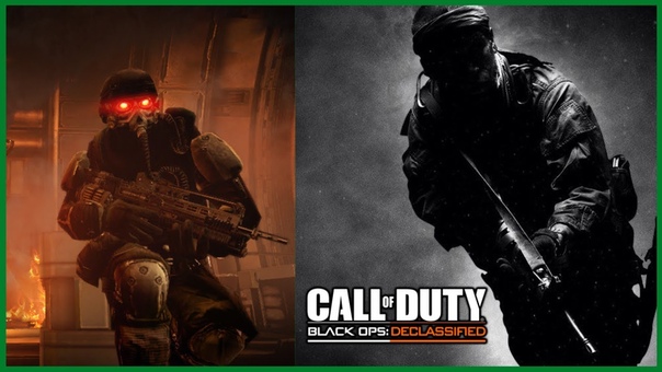 Killzone Mercenary VS Black Ops Declassified Gameplay