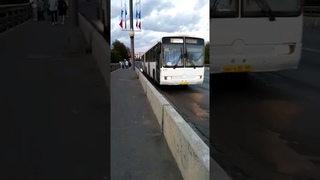 Город Псков.Псковская область.Автобус Mercedes Benz O345.Маршрут 132 (Яблонец-Пчеловод-Рокосовского)