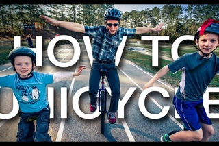How to Ride a Unicycle - The Progression from the Expert: Roland Kays #Уницикл #УнициклОбучение