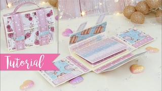 Mini Album Valigia - DIY Suitcase Mini Album
