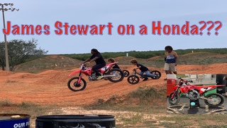 James Stewart on a Honda | JS7 Ride Day 2021