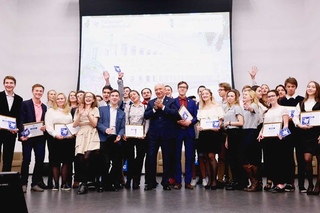 Участники Дня первокурсника на встрече с ректором КФУ