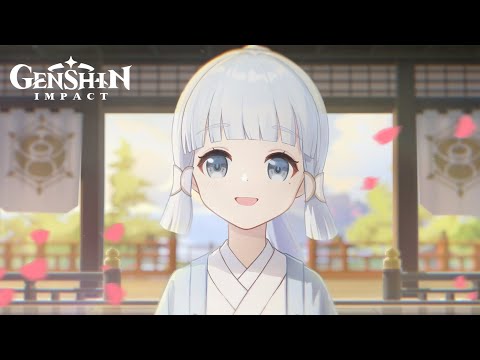 Tsubaki in Thawing Snow Short Trailer, Genshin
