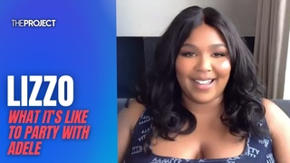 Lizzo Reveals What It's Like To Party With Fellow Pop Superstar Adele