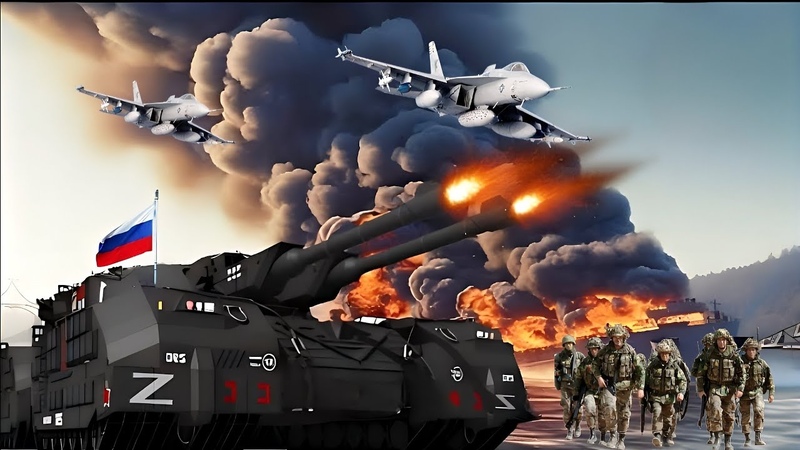 Live From Avdiivka Two Giant Russian Tanks Destroy Ukrainian Military Command Center ARMA