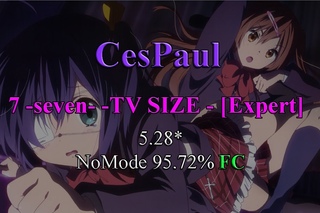 OSU! - FLOWxGRANRODEO - 7 -seven- -TV SIZE - [Expert]