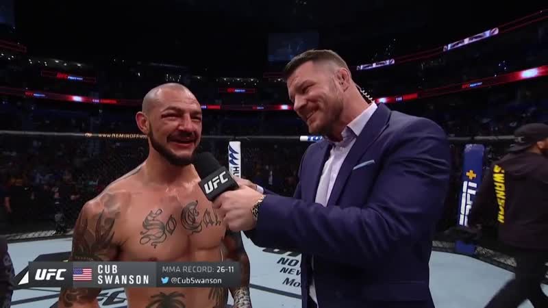UFC Tampa: Cub Swanson Octagon