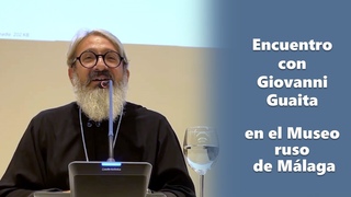 Encuentro con Giovanni Guaita en el Museo ruso de Mlaga 19/05