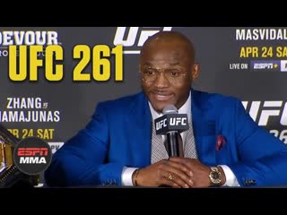 Kamaru Usman talks Jorge Masvidal KO, Colby Covington and being the P4P best | UFC 261 | ESPN MMA