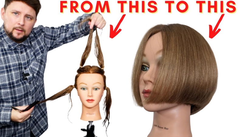CHANEL BOB HAIRCUT IN 4 SECTIONS HAIR TREND