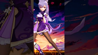 KEQING & SILVER WOLF / DANCE BATTLE / GENSHIN IMPACT & HONKAI STAR RAIL    #SHORTS