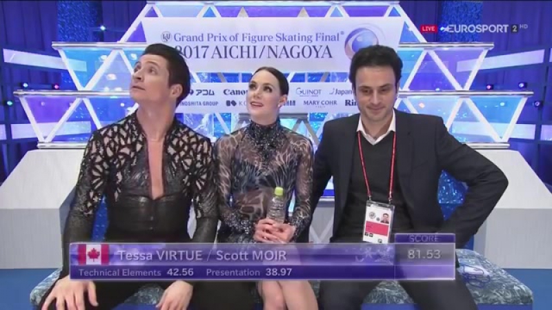 Тесса Вирту Скотт Моир К T 2017 Финал Гран При