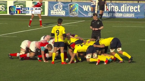 REC 2017 U18 Russia vs Romania