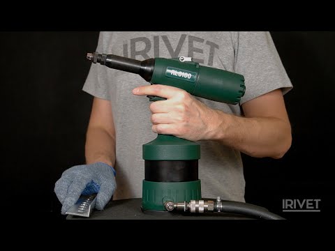 RIVETEC RL 6100 пневмо гидравлический просекатель шестигранных