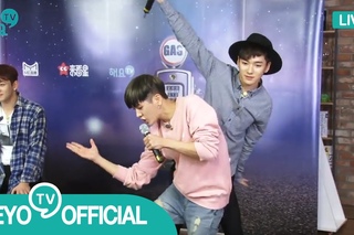 [Heyo!TV] Aron & Ren ’Crazy Team’ - Just dance (by Lady Gaga) (Karaoke / ’ NU’EST’s Private Life’ Ep 1)