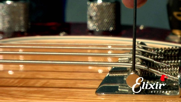 Setting Up Your Bass Guitar: Bridge Action Height Adjustment ( Step 2 of 4), ELIXIR